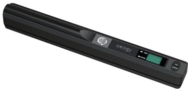 Bärbar iScan Wand Handhållen skanner A4 Dokumentskanner 900 DPI USB2.0 for hemmakontor Fotoskanning Stöder JPG/PDF-format(Sliver 16G)