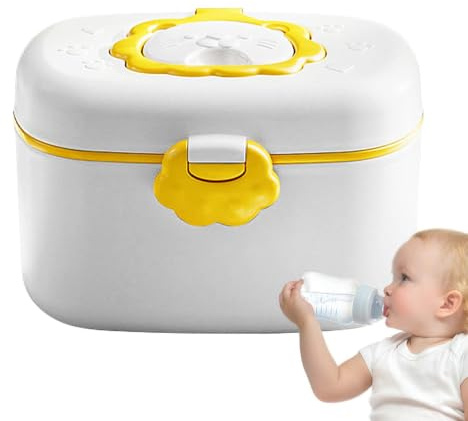 Formula Dispenser Box, Formula Resebehållare Lufttät förseglad läckagesäker | Dispenser Pulverdispenser, mjölkformelförvaring, torrmjölkspulvermatförvaringsbehållare för res