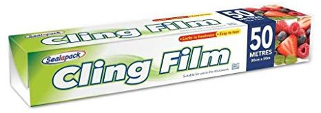 Sealapack READY TO USE CLING FILM, 30cm x 50 METRE ROLL, Clear