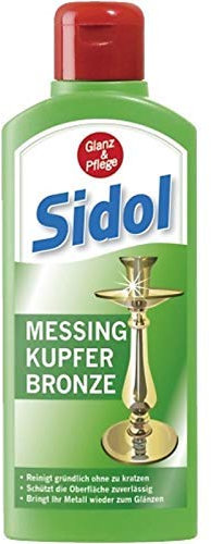 SIDOL Messing Kupfer Bronze 250ml Poliert zuverlässig Beschläge, Musikinstrumente, Armaturen, Münzen, Antiquitäten, Motorrad, Oldtimer uvm....