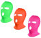 SUNTRADE 3 Loch Beanie Face Mask Ski für Männer und Frauen, 3er Set (Grün + Orange + Rosenrot)