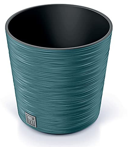 Pot de fleurs avec reserve d´eau 7,5 L bleu - FURU