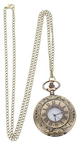 WATIIFUFU Taschenuhr Taschenuhr Metalluhr Antike Uhr Für Ältere Menschen Herrenuhr Vintage Uhr Retro Uhr Dekorative Uhr Herrenuhr Aus Kunststoff