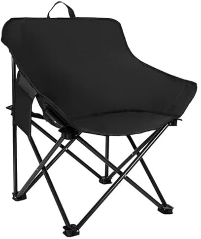 Silla de camping plegable, portátil para mochilero al aire libre, pesca, senderismo, picnic, playa, césped, concierto, compacta y ultraligera con bolsa de transporte