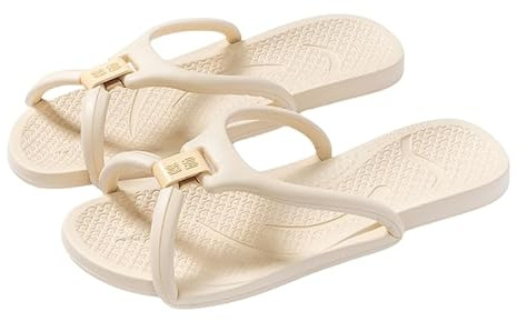 Foldable Travel Slippers, Portable Hotel Lightweight Slides, Shower Shoes for Women & Men, Non-Slip, Quick-Dry Gym Shower Shoes, Waterproof, Comfy Camp Travel Slippers for Spa & Beach