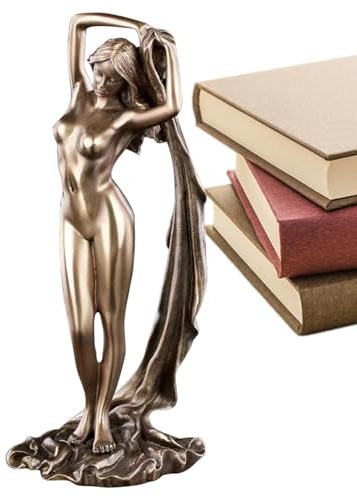 Flickstaty – silverknäbara nakna gudinna figurer och statyer | kvinnlig kroppsstaty, figurer och statyer av en, skulptur, staty, gudinna, skrivbordskonst, ornament, konstharts