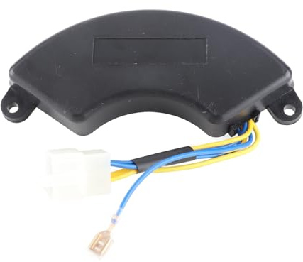 Yanmis Generator AVR 250V 470UF 5-6.5KW Auto Spannungsregler, Schwarz, Benzin, Generator Spannungsregler, Automatische Spannungsregulierung