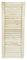 Proper Tools Louvre Door, Pine Wood, Vented Open, Ready to Paint Internal Louvre Cupboard Doors, Slatted Wardrobe Doors - 720 x 394mm