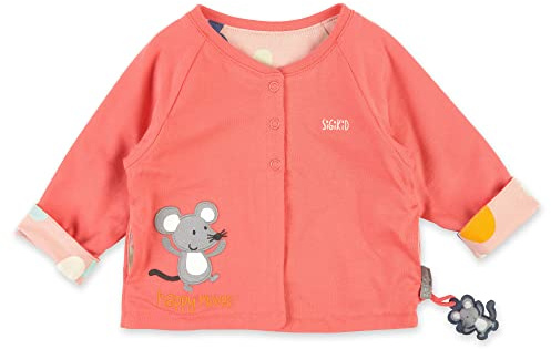 Sigikid Veste réversible en Coton Bio pour bébé Fille dans Les Tailles 62 à 98, Rose, 24 Mois