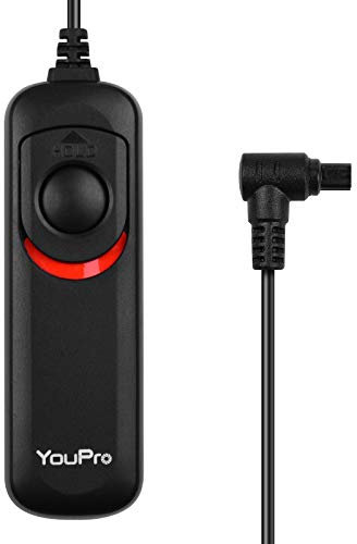 HUIOP N3 Type Shutter Release Cable Timer Remote Control 1.2m/3.9ft Replacement for 7D 7DII 6D 6D Mark II 50D 5D II 5D III 5D 5D4 5DS Camera