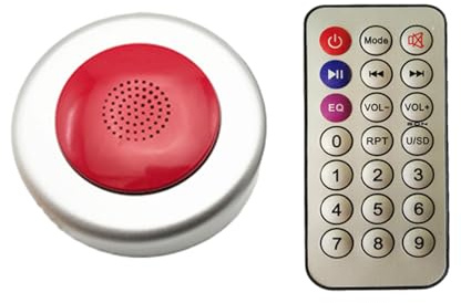 Kasmole Máquina de Pedos con Control Remoto | 50 Sonidos realistas Creador de Sonidos de Pedos con Control Remoto Divertida máquina de Sonido de Pedos - Juego de Broma para Fiesta y actuación