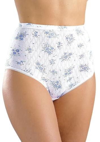 DAXON - Lot de 4 Culottes Maille Fantaisie - Femme