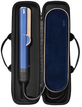 Yuhtech Carry Bag Compatible with Dyson Airstrait Hair Straightener, Upgrade Capacity Hardshell EVA Bag, Storage Bag, Travel Case