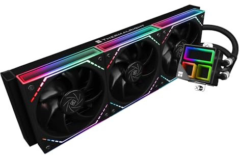 TR Frozen Infinity 360 CPU Aio Cooler, Lüfter TL-M12 x 3 PWM, Wasserkühler, Computerprozessor, ARGB Infinity Mirror, 360 CPU Liquid Cooling: LGA1851/1700/1150/1151/1200/2011, Ref