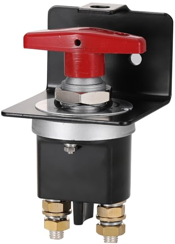 Greluma 1 Pz 300A ad alta corrente 12-36V interruttore di interruzione della batteria con piastra di blocco,sostituire 20247,interruttore di scollegamento della batteria principale impermeabile