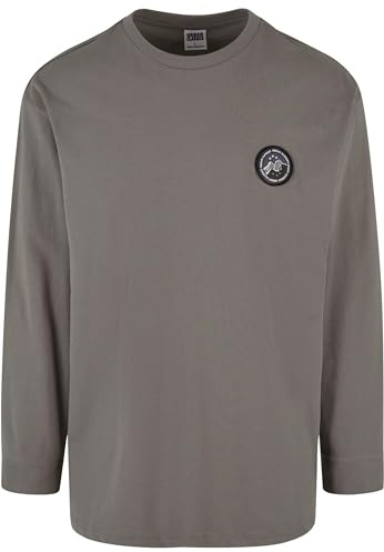 Urban Classics herr Hiking Patch Ls T-tröja