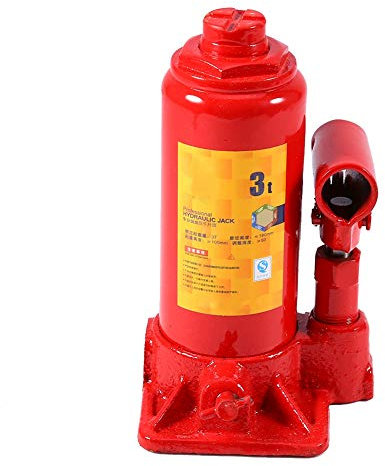 Ejoyous Cric a Bottiglia, Il Sollevatore per Auto Rende Il Cambio dei Pneumatici Molto Veloce e Facile Molto Compatto e maneggevole con 1 X cric per Auto per Esterni per 维修人员