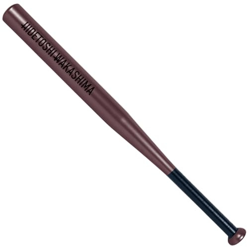 HIDETOSHI WAKASHIMA® Tokyo Mazza da baseball in lega di acciaio inossidabile – adatta per principianti, giocatori amatoriali e professionisti – Lunghezza: 28 (0,71 m), peso: 980 g, disponibile in
