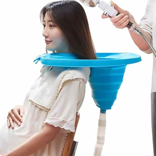 Lavatesta Portatile Per Disabili, Lavatoio Portatile Per Capelli Lavabo Con Tubo Di Drenaggio, Lavatesta Portatile Economico Da Lavandino, Poggiatesta Per Lavare Capelli, Lavatesta Per Lavandino