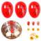 3 Pezzi Timer per Cottura Uova, Egg Timer in Resina, Indicatore per Cottura Uova, Morbido/Medio/Duro, Timer per Uova Sode Colore Uovo timer, Seleziona la Maturità Delle Uova Base Alla Cambio di Colore