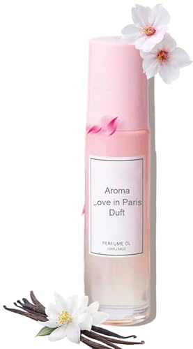 Parfum Pheromone Pour Femme,edfc Parfum Phéromones,Roll On Perfume,Pheromone Parfume Femme,Parfums Aux Phéromones Pour Attirer Les Hommes,Notes fruitées et florales (Pêche Vanille)