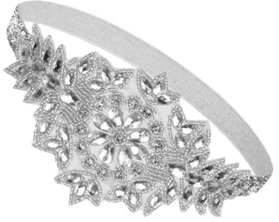 Beaupretty Bandeau Cheveux Femme Vintage avec Accessoire Élégant pour Mariage Soirée et Fête et Confortable Ornement de Tête pour Femmes