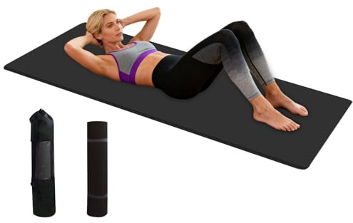 15mm rutschfeste Yogamatte Trainingsausrüstung Yogamatte für Frauen Männer Pilates Zuhause Gym Boden Stretching Fitness Outdoor