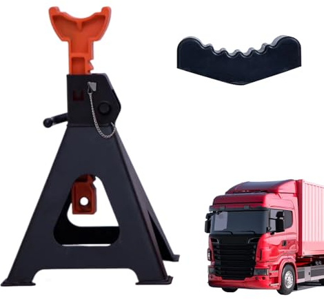 Generisch Soporte para gato hidráulico – Soporte elevador de coche de 43,5 pulgadas | Estabilizador de acero resistente – Gato seguro para vehículos para 3 toneladas de acero, ofrece un apoyo estable