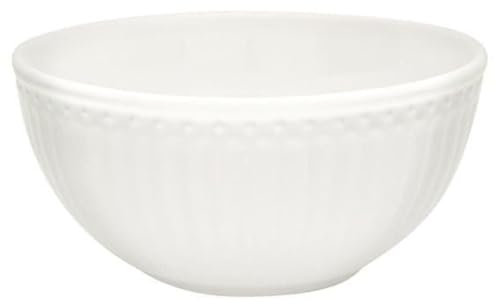 GreenGate STWCERAALI0106 Alice Müslischale White 14 cm (1 Stück)