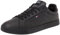 Tommy Hilfiger Herren Court Sneaker Icon Flag Essential aus Leder, Schwarz (Black), 46