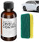 2025 New Back to Black Trim Restorer with Sponge, Car Trim Restorer, Car Black Trim Restorer, Car Plastic Restorer, Crystal Coating Restoration Care Agent for Car Automotive Plastic Parts, 30ml