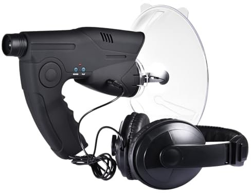 Antena Parabólica - Micrófono Monocular Parabólico | Micrófono Direccional Parabólico | Monocular 8 Veces Más Largo Para Audición, Instrumentos De Camping | Aparato De Observación