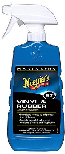 Meguiar's M5716 Marine RV Vinyl & Rubber Cleaner& Protectant Kunststoffpflege, 473ml