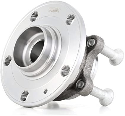 RIDEX Kit de roulement de roue 654W0009 des deux côtés de l'essieu avant avec bague magnétique intégré avec vis/boulons