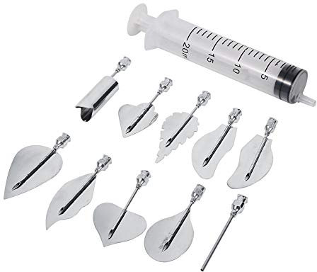 Nikou 3D Pudding Kuchen Dekorieren, Gelatine Art Nadeln DIY Tool Set Gelatine Art Tools Küche, für DIY Kuchen(Section G)