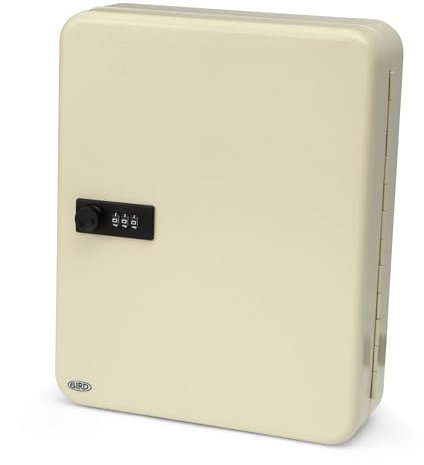 BIRD 45 Key Combination Key Cabinet (Cream)