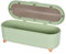 DEARBAG Cutlery Box with Lid, Flatware Holder, Kitchen Utensil Holders for Countertop, Green Draining Storage Box for Chopsticks Spoon Knife Fork, Kitchen Tools Organiser