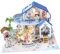 NESTINGHO 1 Satz Architekturmodell weinachts geldgeschenke Weihnachten weinachtsgeschenke Miniaturhaus Spielzeug holzmodell zum zusammenbauen Hausmodell selber Bauen hölzern