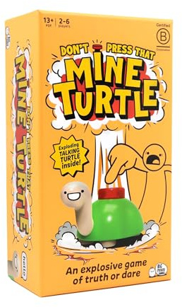 Big Potato Mine Turtle: Truth or Dare – Party Game for Adults with 100+ Wild Missions | Hilarious Game Night & Drinking Game for 2–6 Players