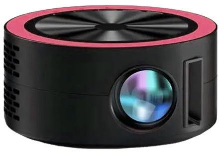 Pesderty G320 Mini LED-projektor, videoprojektor kompatibel med 1080P USB-synkroniseringsskärm, smart telefon, projektor för barn, hemmabio PK YT200 B