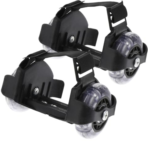 Heel Rollers with Cool Flashing Skating Wheels Adjustable Size Skating Shoes for Kids Durable Light-up Roller Skates for Outdoor Fun