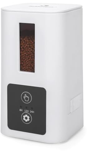 fishkeeper Distributeur automatique de nourriture pour poissons avec trois modes d'alimentation programmés, 400 ml, convient pour l'alimentation des aquariums en vacances