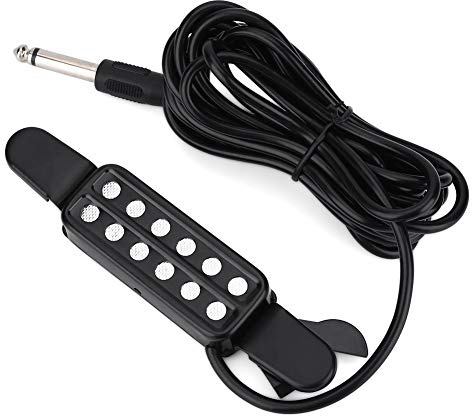 VGEBY Klassische elektrische Tonabnehmer für Akustikgitarre für Gitarrenverstärker