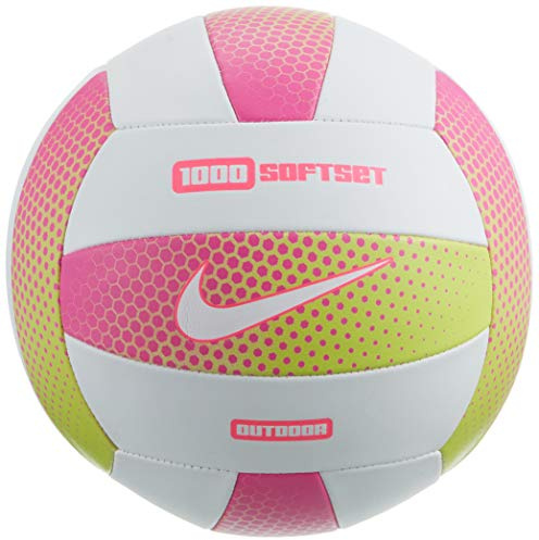 Nike Softset 1000 Outdoor Volleyball 5 Pink/White