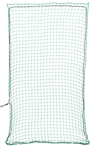 Filet pour remorque avec corde élastique vert 2,5x1,5 m PP
