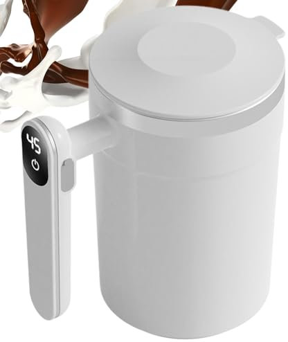 Electric Stirring Coffee Cup, Intelligent Magnetic Stirring Mug, Automatic Stirrer Coffee Mug, Electric Stirring Mug for Coffee, Coffee Cup with Magnetic Stirring, Self-Stirring Coffee Mug