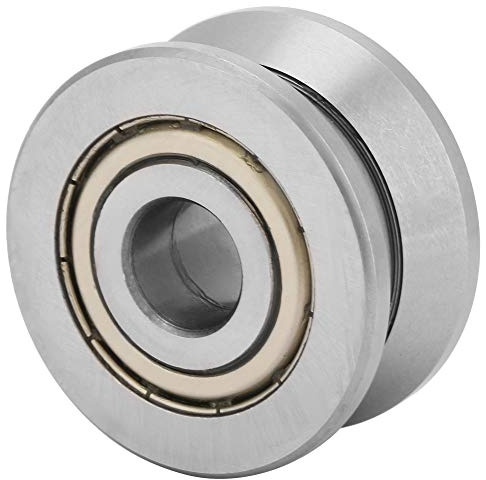 V-spårkullager LV201ZZ Högkvalitativt tätat slätt rullande styrlager för tung utrustning Textilmaskiner 12 mm Innerdiameter 41 mm Ytterdiameter 20 mm Tjocklek
