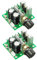 Hailege 2pcs 12V~40V 10A PWM DC Motor Speed Control Switch Controller Voltage Regulator Dimmer for