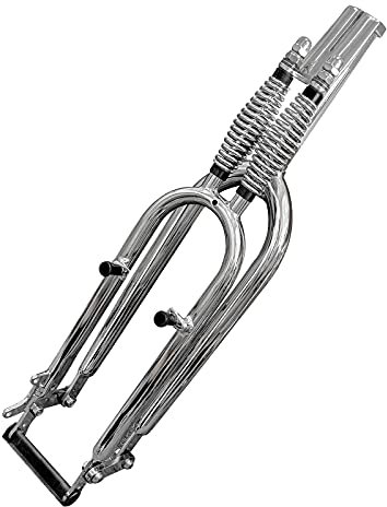 Deluxe 66.0 cm Double Springer Fork 2.5 cm Threaded, Scheibenbremse, V-Bremse/Fahrradgabeln (verchromt)