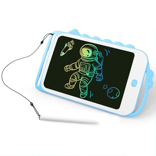 AiQInu lcd Schreibtafel, 8.5Inch Maltafel Zaubertafel, löschbare wiederverwendbare elektronische Zeichnung Maltafel für Kinder Reisen Spiele Aktivität